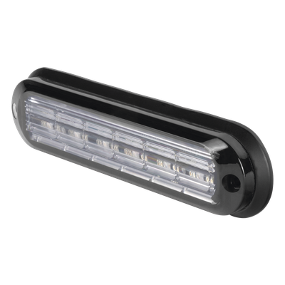 Luz Auxiliar Ultra Brillante / 6 LEDs 3W / IP67 / ECE R65 / SAE J595 / 12 Patrones / 10-30VDC / 5.6x1.4x0.55 pulgadas