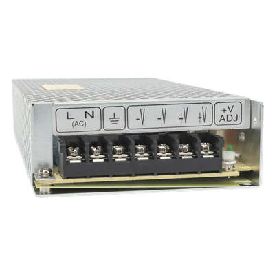 Fuente de Poder Conmutada / 150W / 24Vcc / 6.5A / 100-240Vca / 98x38x199 mm / 3.22x1.5x6.54 in