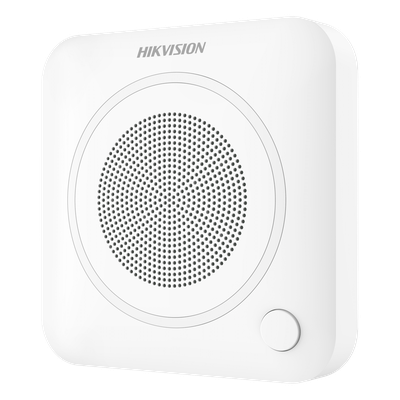 Sirena Inalámbrica Interior / 105 dB / Audio Intercom 85 dB / LED de Alerta / 433 MHz / Alcance 800 m (2624.7 ft) / Cifrado AES-128