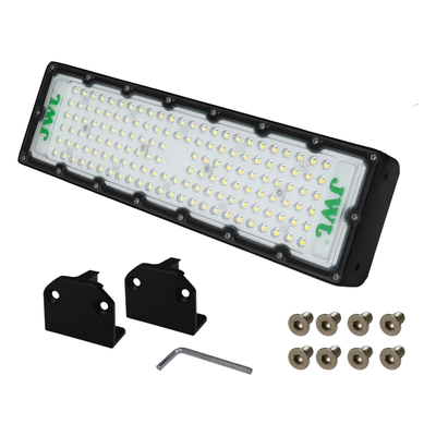 Reflector LED / 100 W / 14,000 lm / IP66 / 6500 K / 140° / 85-265 Vca~ / 350 x 100 mm