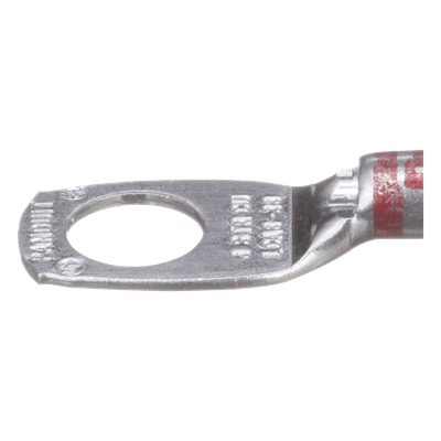 Zapata de Compresión / Calibre 8 AWG / Barreno 3/8 in (9.5 mm) / Tambor Estándar con Mirilla / 1 Pieza