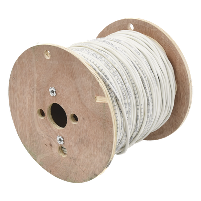 Cable para Alarma / 2x16 AWG / Blindado / Plenum / 152 m (498.7 ft) / ETL / Blanco