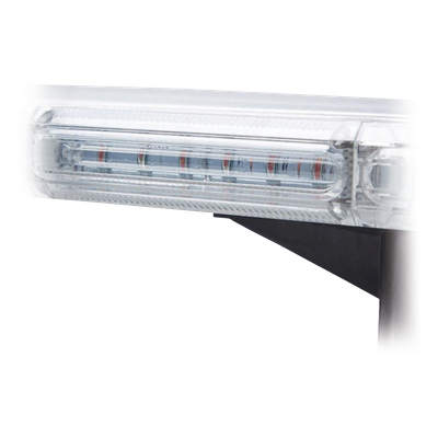 Barra de Luces LED / 46 Pulgadas / Rojo/Azul / 132 LEDs 3 W / 45 Patrones / SAE Clase I / -40 a 70 °C