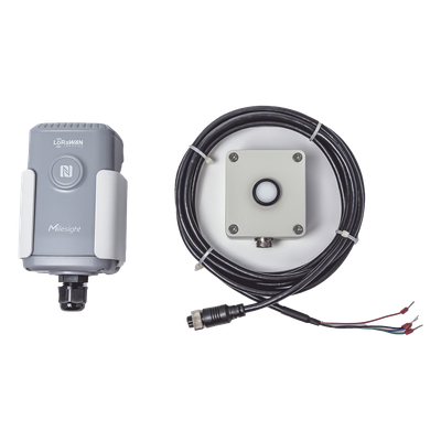 Sensor de Iluminación LoRaWAN / Rango 0-100,000 Lux / Alcance 15 km (49,200 ft) / IP67 / Batería 10 Años / Automatización BMS