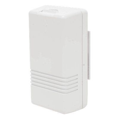 Transmisor Inalámbrico / 2 Zonas Independientes / Lazo Cableado y Reed Switch / RF Serie 5800 / Supervisado UL / Tamper en Cubierta