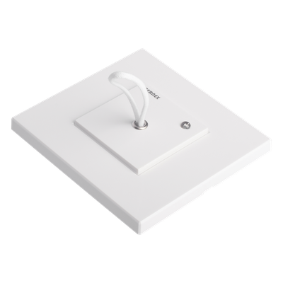 Módulo de Pared para Tirador de Baño / LED Indicador Rojo / Contacto NC Supervisado / IP54 / 12 VCC / 44 mm
