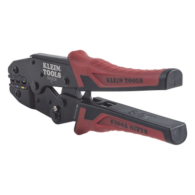 Pinza Ponchadora / Terminales Aislados 10-22 AWG / Acción Compuesta / Tres Cavidades / Doble Agarre