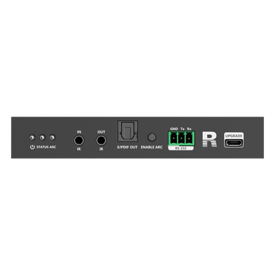 Receptor HDMI IP / 4K@60Hz / Cero Latencia / Extensión 100 m (328.1 ft) / Cat 6/6a/7 / Audio 7.1 / IR Bidireccional / ARC / HDMI Loop Out