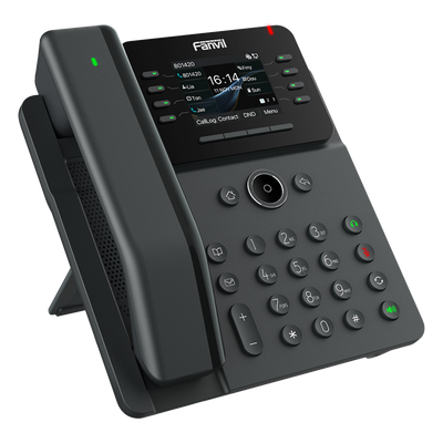 Teléfono IP / Handset Inalámbrico Bluetooth / 12 Líneas SIP / Pantalla IPS Táctil 2.8" HD / Conferencia 6 Vías / Puertos Gigabit / PoE 802.3af