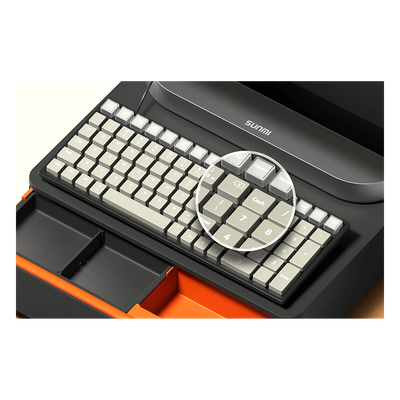 Teclado Comercial / 89 Teclas / Diseño Chiclet / 16 Teclas Programables / IP55 / USB Tipo-C / 11.8 mm