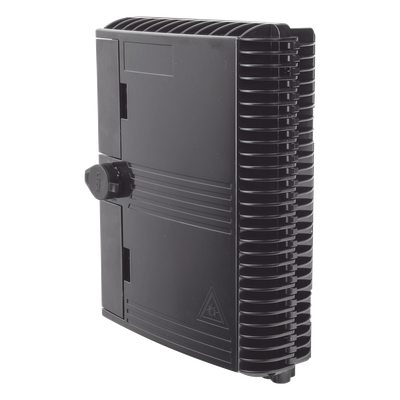 Cierre de Empalme FTTx / 24 Fusiones / Splitter 1x8 SC/APC / 16 Puertos Drop / IP65 / -40°C a +85°C