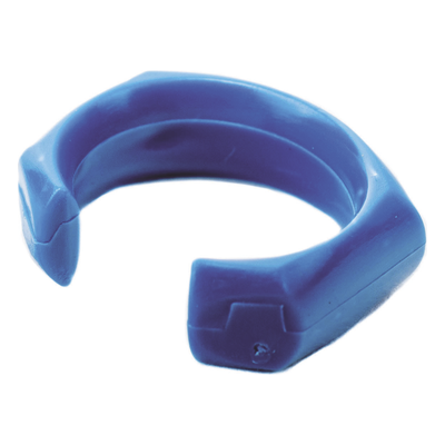 Clip de Identificación para Patch Cord / Polycarbonato / Azul / 25 Piezas