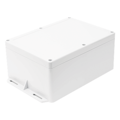 Gabinete para Exterior / IP65 / 220 x 160 x 100 mm / ABS / -20 a 60 °C / Orejas de Montaje Integradas