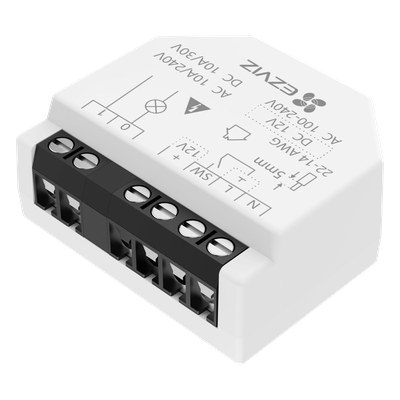 Relé Inteligente Wi-Fi / 16A 250VAC / Wi-Fi 6 y BLE / Alcance 200 m (656.2 ft) / Control por Voz / Compatible Matter
