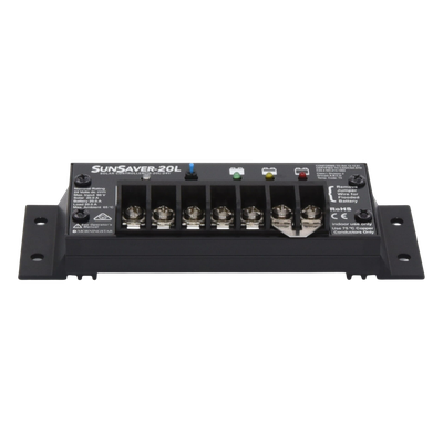 Controlador de Carga Solar PWM / 20 A / 24 VCC / Encapsulado Epóxico / Clase 1 Div 2 / Compensación de Temperatura
