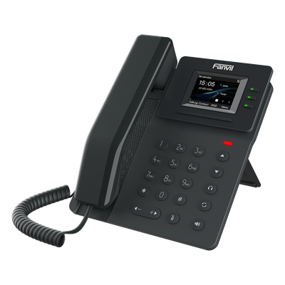 Teléfono IP / Pantalla 2.4" / Wi-Fi 6 / 4 Líneas SIP / Conferencia 6 Vías / Bluetooth 5.4