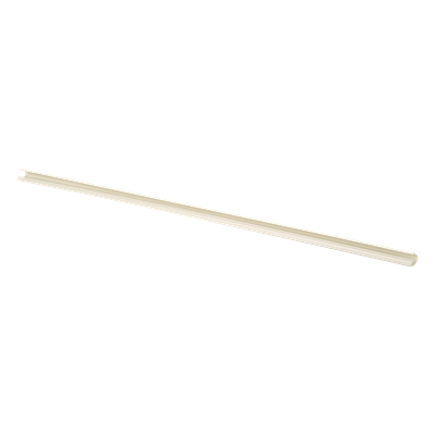 Canaleta para Cableado / PVC Rígido / 19.6 x 11.2 mm / 1.83 m (6 ft) / Adhesivo sin Herramientas / UL94V-0 / Blanco Mate