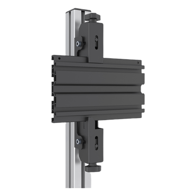 Kit de Ganchos para Videowall LED / Ajuste de Profundidad 15 mm / Ajuste Angular 5° / Longitud 56 mm (1.8')