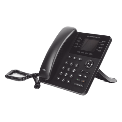 Teléfono IP Empresarial / 8 Líneas SIP / 4 Cuentas Simultáneas / Gigabit Dual / Bluetooth / PoE / Pantalla LCD 2.8 pulgadas