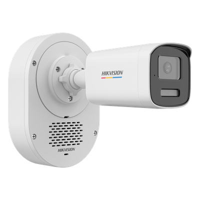 Cámara Bala TURBOHD / 2 Megapixel 1080p / ColorVu 24/7 / Luz Dual 40 m (131.2 ft) / Audio Bidireccional / Disuasión Activa / IP67