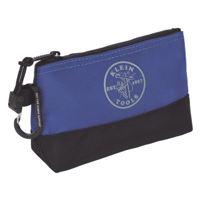 Kit de Bolsos para Herramientas / Base Reforzada 2520D / Cierre Zipper / 5 Piezas 14'' a 7'' / Mosquetones de Aluminio
