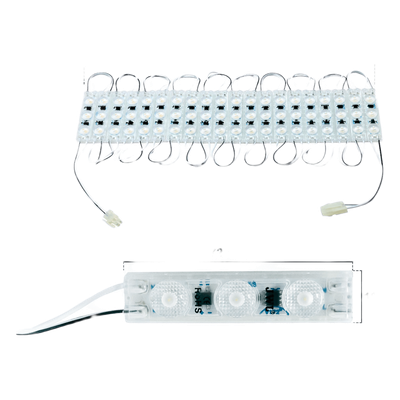 Cadena LED / 20 Módulos en Serie / 4 500 Lúmenes / 50W / IP65 / 6 500 K / 110V / Adhesivo