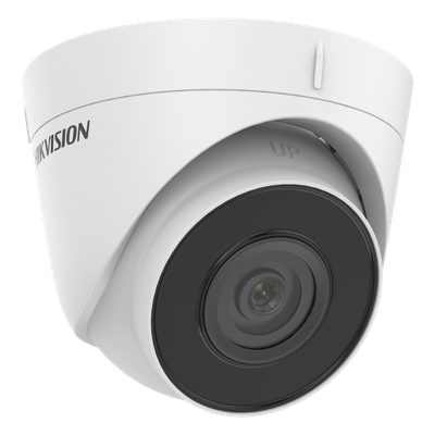 Turret IP / 4 MP / Lente 2.8 mm / IR 30 m (98 ft) / WDR 120 dB / IP67 / PoE / H.265+