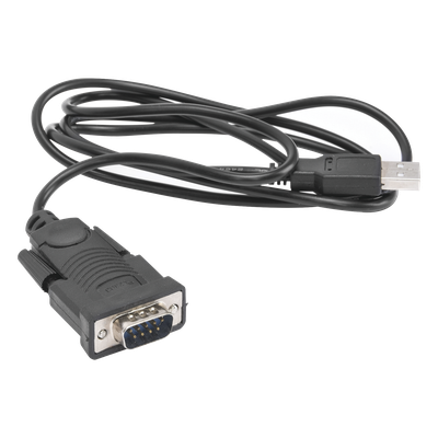 Convertidor USB a Serial / DB9 / 230 Kbps / Cable 1.5 m (4.9 ft) / Plug and Play / Windows 7 a 11