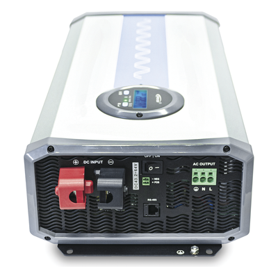 Inversor Onda Senoidal Pura / 1500 W / Entrada 24 VCC / Salida 120 VCA / Eficiencia 95% / LCD Giratoria / Compatible Baterías Litio AGM GEL Plomo