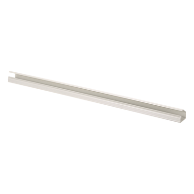 Canaleta de PVC / 38.4 x 24 x 1828.8 mm / 13 Cables Cat6 / Adhesivo Integrado / UL94V-0 / Blanco Mate