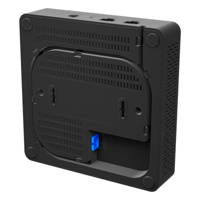 ONU/ONT Bridge XGSPON / 1 Puerto RJ45 10 Gbps / 1 Puerto RJ45 1 Gbps / Conector SC/UPC / 12W Máx / 140×140×34.5 mm / -10 a 55°C