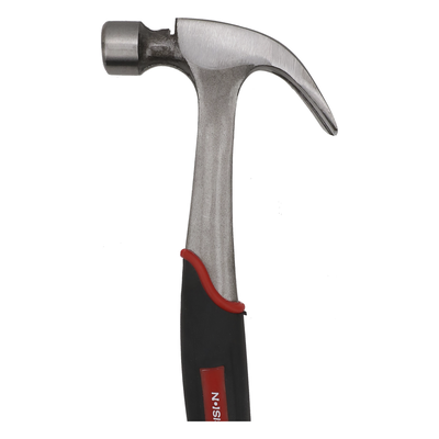 Martillo de Uso Rudo / Acero Forjado Monobloque / 16 oz (454 g) / Uña Curva / Sujetador Magnético / Mango Antideslizante