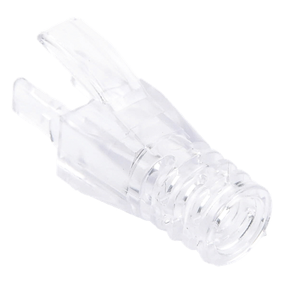Bota Protectora para Plug / 50 Piezas / Policarbonato UL94 V0 / Cat 6 / 23-26 AWG / 0.89 x 0.46 x 0.54 in