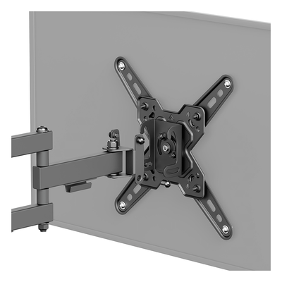 Soporte de Pared Articulado para Pantallas / VESA 75x75 a 200x200 / Hasta 43 Pulgadas / Carga 20 kg (44 lbs) / Movimiento Completo / Perfil 66 mm