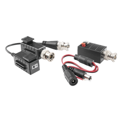 Kit de Transceptores de Video / Alcance 320 m (1049.9 ft) / HD-TVI/CVI/AHD/CVBS / Cat 5e/6 / Protección contra Sobretensión / Inmunidad 60 dB