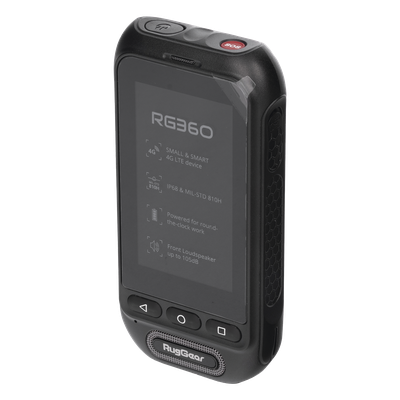 Radio PoC LTE / Altavoz 2W 105 dB / 3GPP Mission-Critical PTT / IP68 y MIL-STD-810H / Batería Extraíble 3000 mAh / 197 g / Multi APN