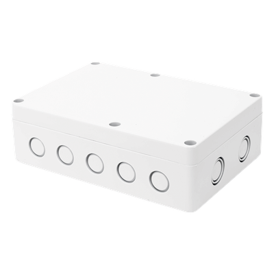 Gabinete Plástico para Exterior / IP65 / 180 x 125 x 57 mm / 16 Entradas de Cableado / -20 a 60 °C / ABS