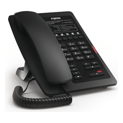 Teléfono IP Wi-Fi / Audio HD Opus / 2 Puertos Ethernet 10/100 Mbps / PoE 802.3af / 6 Teclas Programables Hotline / 2 Cuentas SIP