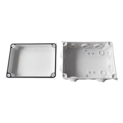 Caja de Derivación IP65 / 10 Entradas / IK07 / ABS / 150 x 110 x 70 mm (5.9 x 4.3 x 2.8 in)