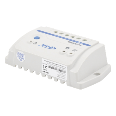 Controlador de Carga Solar PWM / 10 A / 12/24 VCC / RS-485 / Baterías Gel-AGM-Selladas