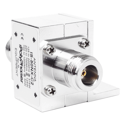 Protector Coaxial RF / 125-1000 MHz / 50 Ω / Conectores N Hembra / 50 kA / Tubo de Gas