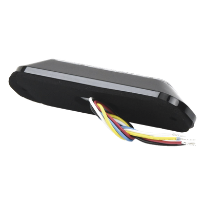 Luz Auxiliar LED / 4 LEDs Bicolor Rojo/Azul / 22 Patrones de Destello / Voltaje Universal 12-24 VCC / Interior y Exterior