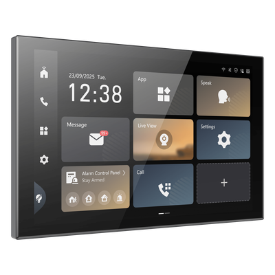 Monitor Táctil IP / 10.1" Full HD+ / Android 14 / Wi-Fi 6 / PoE / Audio Dual / Gestión Unificada