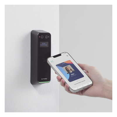 Lector Biométrico Facial / Autenticación IA con NPU / IP67 / IK08 / Bluetooth / Prox EM y Mifare