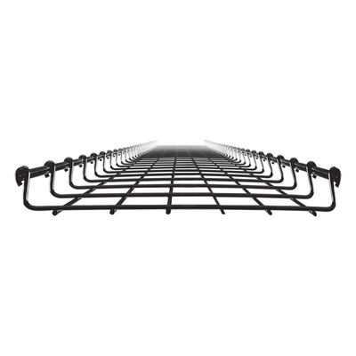 Charola Tipo Malla / 100 mm x 33 mm / Electro Zinc 15-20 μm / 3 m (9.84 ft) / 53 Cables Cat6