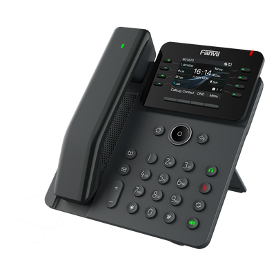 Teléfono IP / Handset Inalámbrico Bluetooth / 12 Líneas SIP / Pantalla IPS Táctil 2.8" HD / Conferencia 6 Vías / Puertos Gigabit / PoE 802.3af