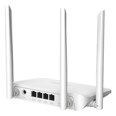 Router Wi-Fi 5 / Dual Band 1,200 Mbps / 4 Antenas 5 dBi / 96 Usuarios / Cobertura 30 m (98.4 ft) / Mesh