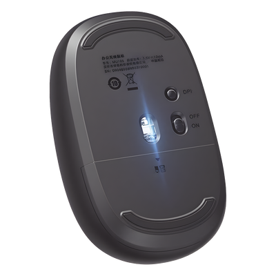 Mouse Inalámbrico / 2.4 GHz / 4 Niveles DPI 800-2400 / Alcance 10 m (32.8 ft) / 3 Botones Silenciosos / Multiplataforma