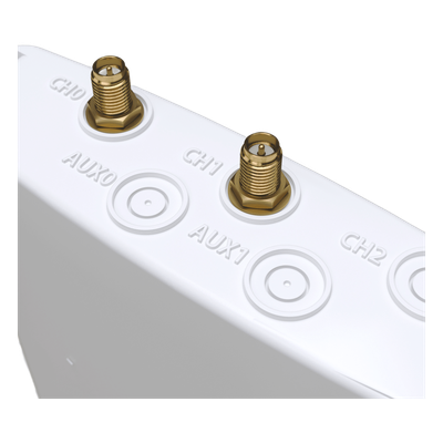 CPE/PtP Exterior / Wi-Fi 6 5 GHz / 2400 Mbps / Conectores RP-SMA / Puerto Gigabit / IP54 / Montaje en Poste