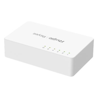 Switch No Administrable / 5 Puertos 10/100 Mbps / Visibilidad Cloud / Plug & Play / 1 Gbps Switching Capacity